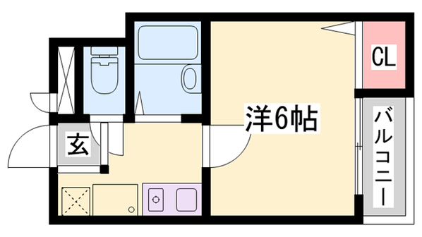 明石駅 バス15分  神戸学院大学前下車：停歩2分 3階の物件間取画像